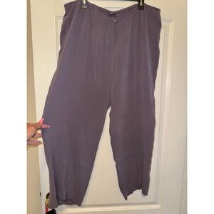 Eileen‎ Fisher women's 2XL purple pants